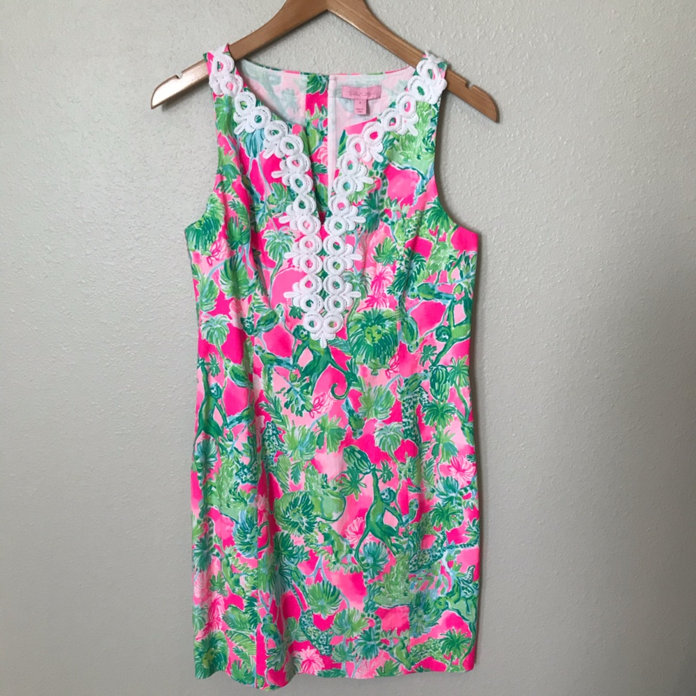 Lilly Pulitzer Gabby Shift Dress Raz Berry Catty 4